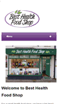 Mobile Screenshot of besthealthfoodshop.com